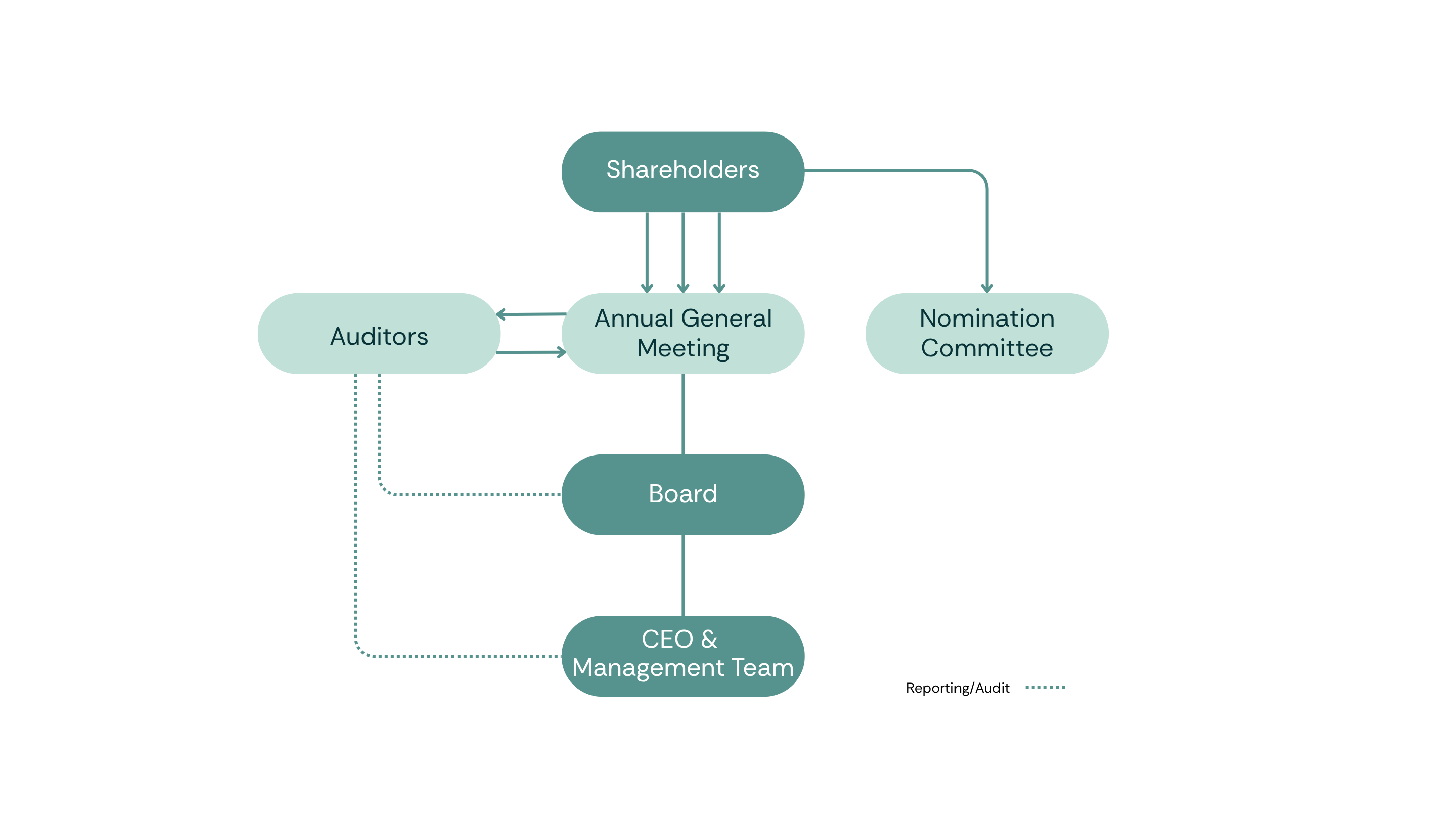 Overall corporate governance structure